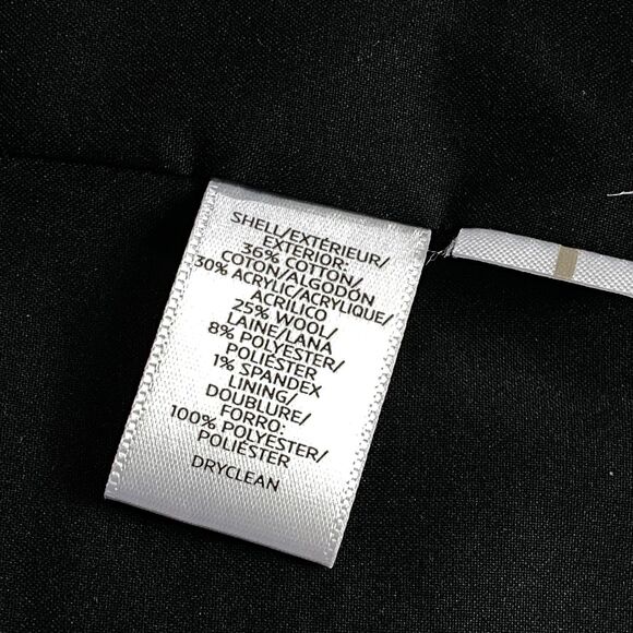 LOFT Open Front Wool Blend Blazer Women's Size 0 - Picture 4 of 6